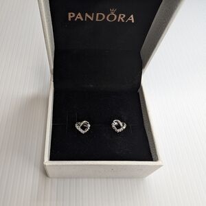 Pandora Silver Stud Earrings